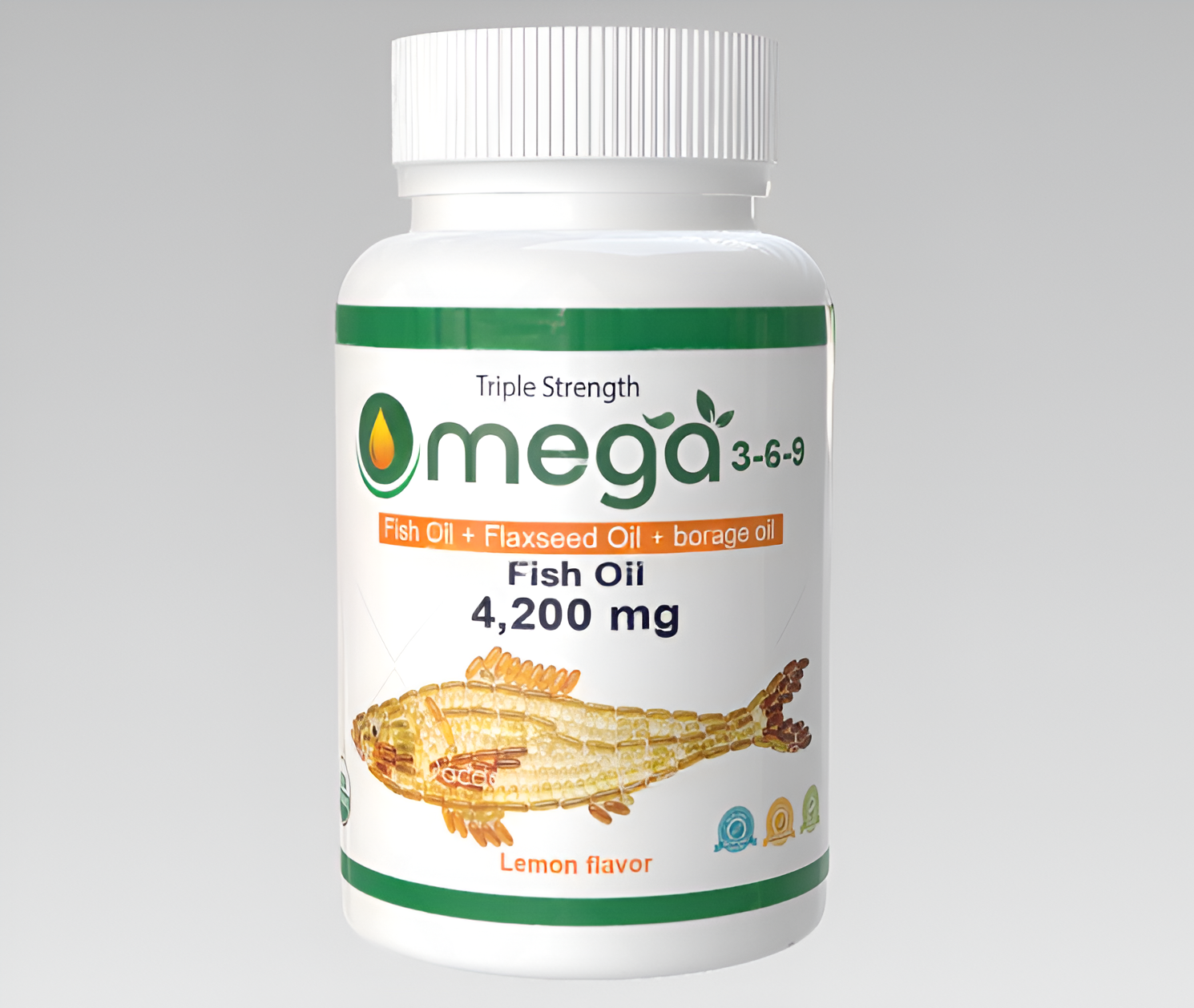 Omega 3-6-9 Fish Oil 4200mg 60pis Food Speedmaster