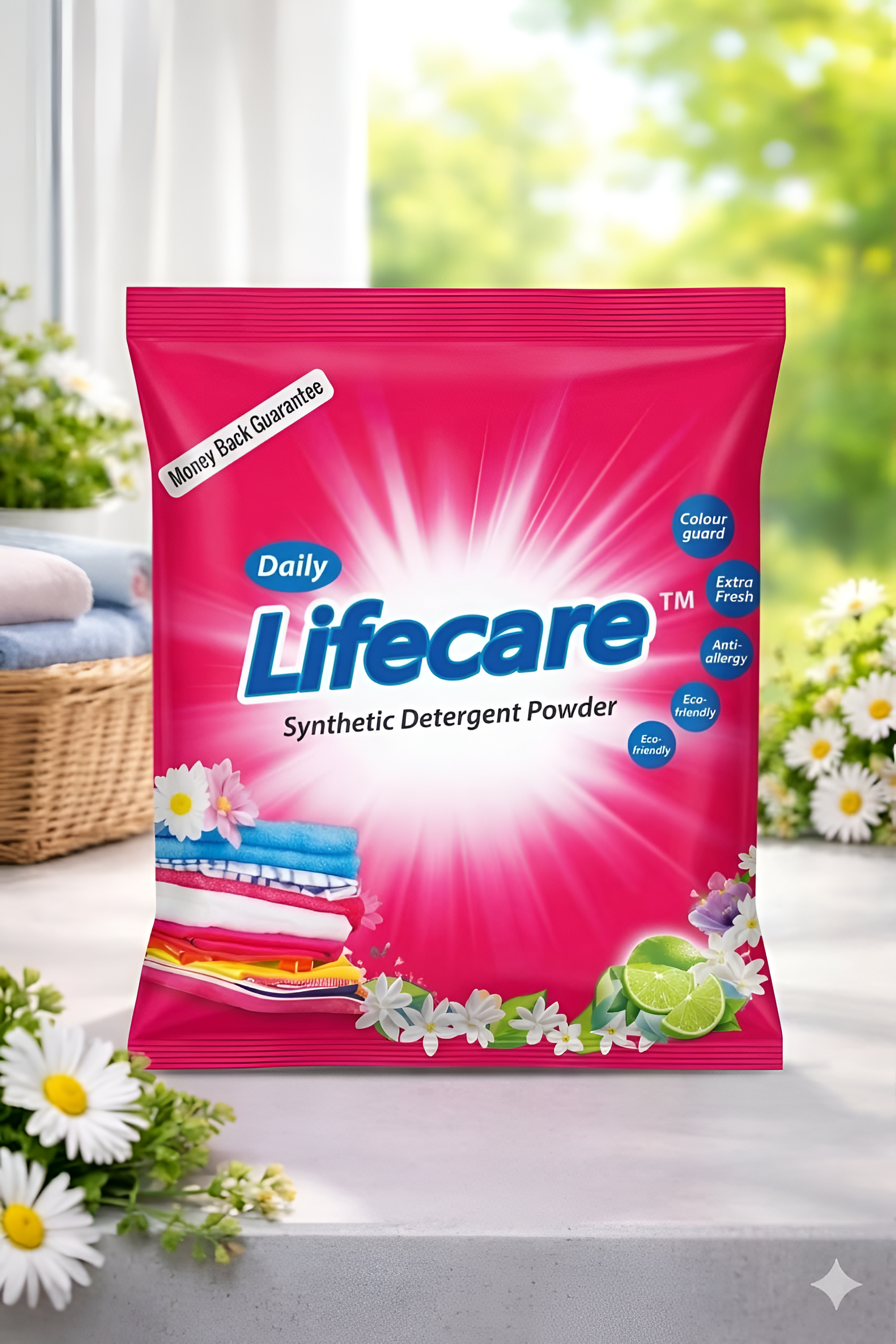 DIDUF Lifecare Synthetic Detergent Powder.