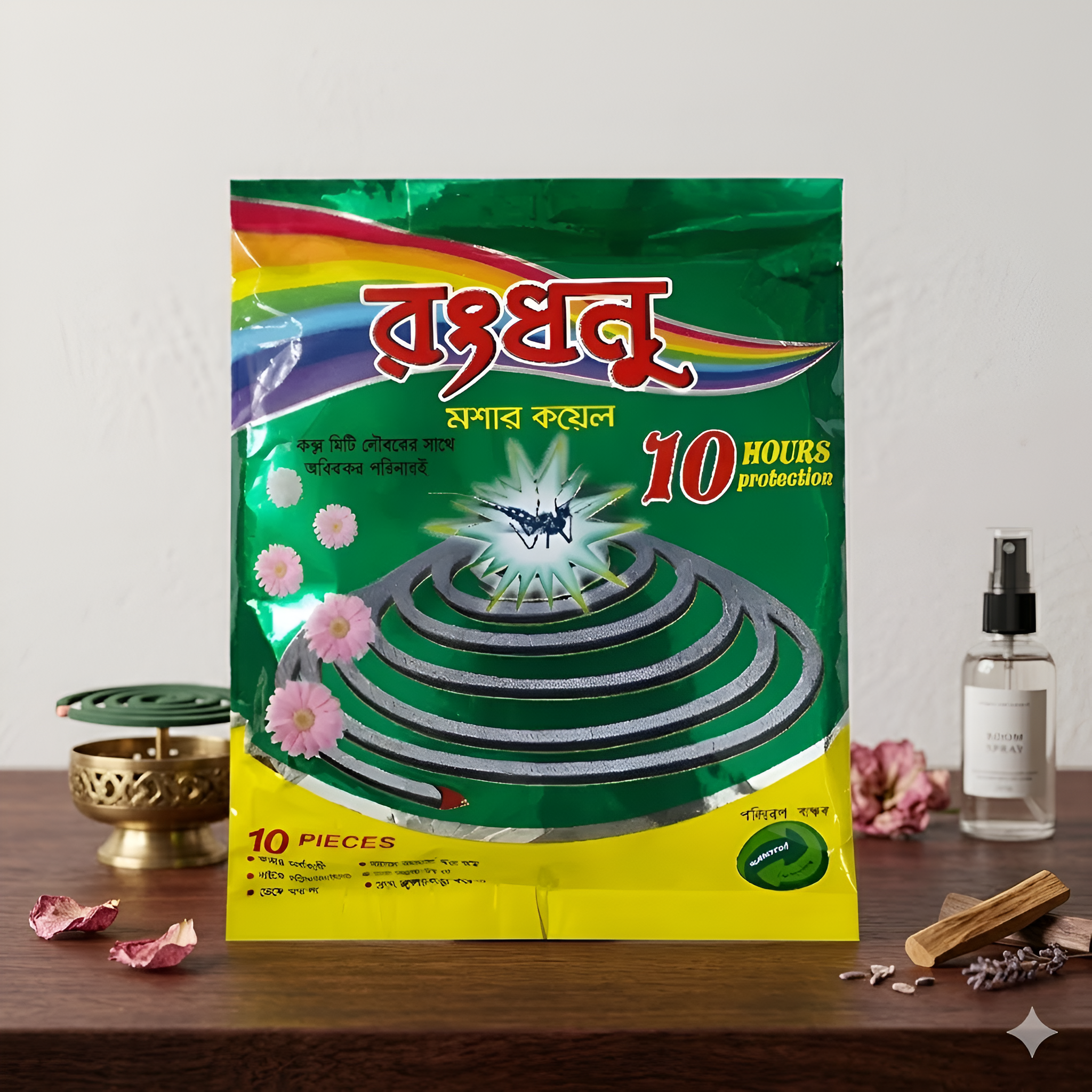 Rangdhanu Fiber Mosquito Coil