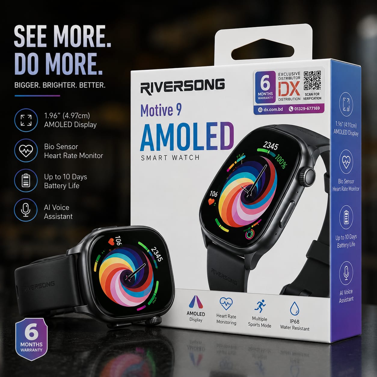 Riversong Motive 9 smartwatch